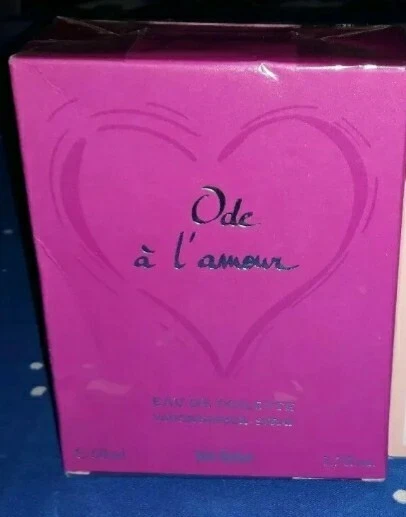 Eau De Toilette ODE A L AMOUR Neuf Sous Blister Vaporisateur 50ml
