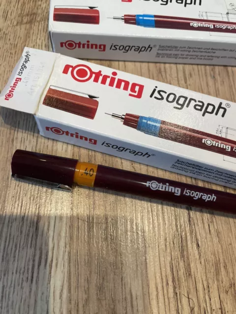 .40mm Rotring Isograph  Drawing Pen Artist Pens Brand New