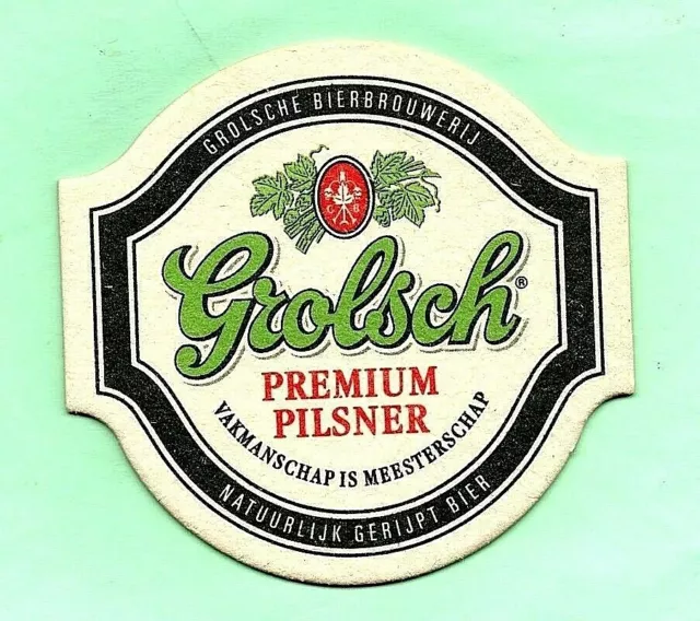 sous-bock  GROLSCH  (envoi monde gratuit) sb1459