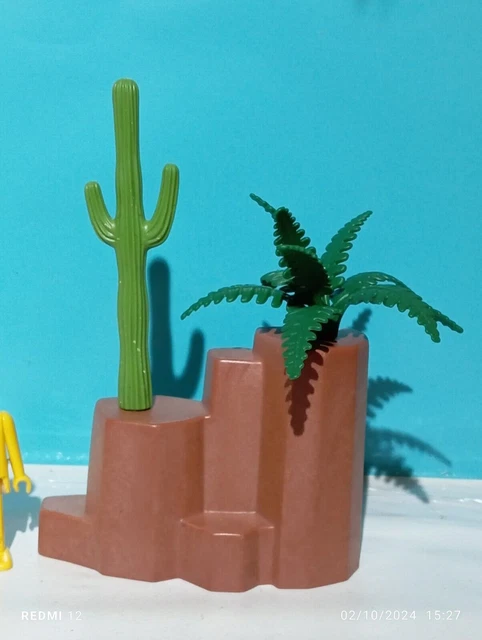 Plante Fougère PLAYMOBIL Pour Décor De Forêt, Cabane Ou Oasis - Pièce Détachée Thème Campagne