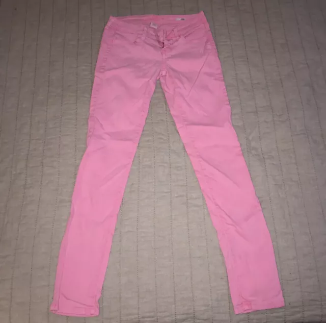 Arizona Jean Co Pink Skinny Jeans Womens Size 3