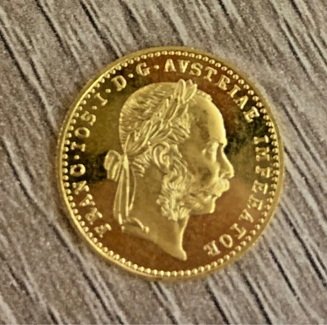 1915 Gold Coin FRANC.IOS. IDG AVSTRIAE IMPERATOR AUSTRIA ILL REX AA HVNGAR BOHEM