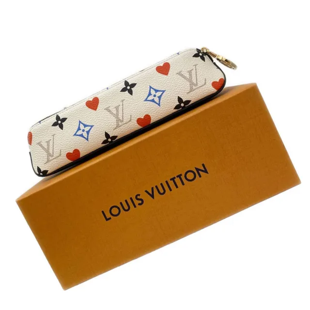Louis Vuitton LV Game On Monogram Elizabeth Pencil Pouch Case Authentic