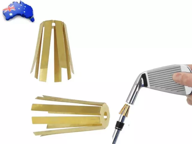 4pcs Brass Adaptor Shim .335 -.350 /.355 -.370 Shaft Tip for Golf Iron & Wood