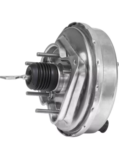 Proflow Power Brake Booster 9in. Single Diaphragm Chrome Ford Mus (PFEBB9007CH)