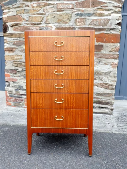 Vintage Mid Century Chest of Drawers Tallboy