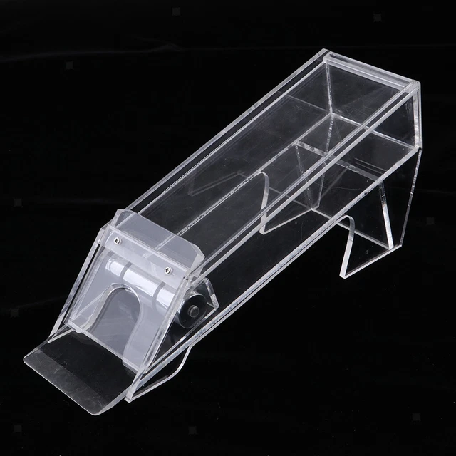Clear 8 Deck  Acrylic  Dealer Dealing Shoe Casino Equipment