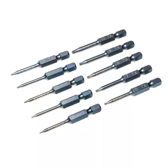 PB-SWISS Tools Precision 50mm Bit für TORX®-Schrauben, Biteinsatz Gr. T1 - T10