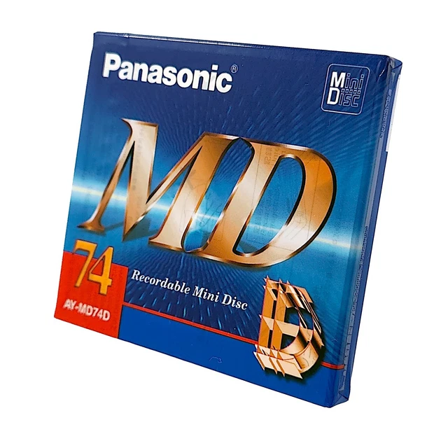 PANASONIC MD 74 Minute Recordable MiniDisc Rare Japanese Import 
