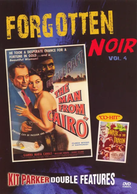 Forgotten Noir 4: Man From Cairo & Mask DVD Incredible Value and Free Shipping!