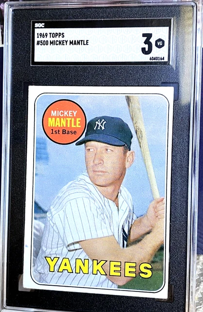 1956/1960/1969/mickey mantle