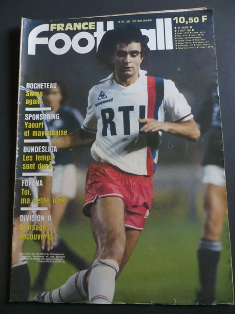 France Football N°1480 - 13 Août 1974 (Rivelino, Bianchi, Lille, St Louis) - Bon état