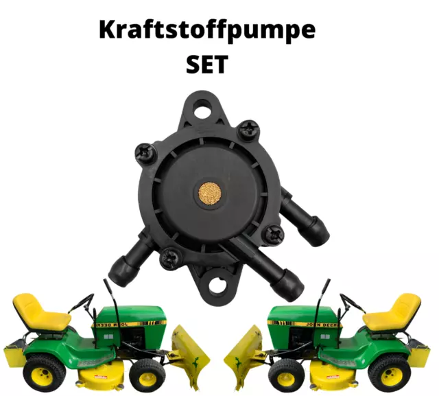 Kraftstoffpumpe SET John Deere NEU Briggs & Stratton Rasentraktor Aufsitzmäher