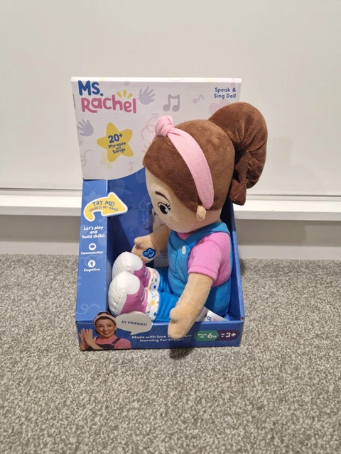 30 Cm Neue Frau Rachel Speak & Sing Plüsch Puppe Musik