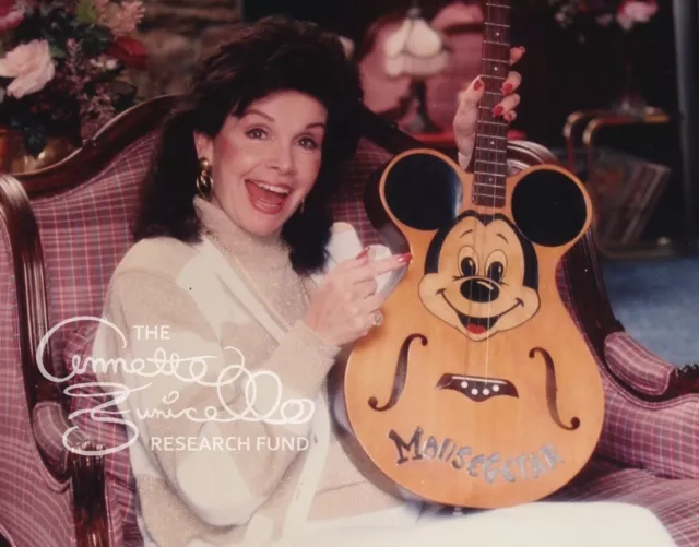 Annette Funicello Personal Property 1994 PHOTO Jimmie Dodd Mousegetar Disney