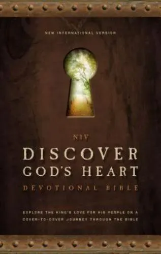 NIV, Discover God's Heart Devotional Bible, Hardcover: Explore the King's Love f