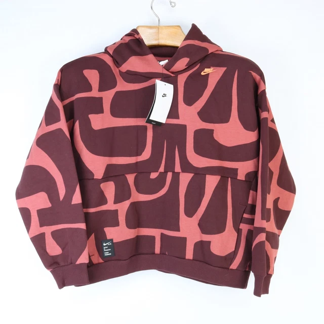 New Nwt Nike Sportswear A.i.r. Icon Fleece Big Kids' Oversized Pullover Hoodie