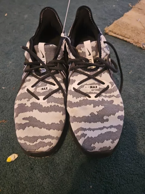 NEW NIKE AIR MAX SEQUENT 3 PREMIUM CAMO MEN S RUNNING SHOES BLACK WHITE Size 9 64.95 PicClick