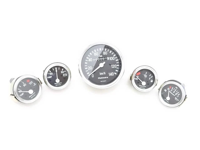 Fits For Willys Jeep Complete Speedometer+Temp+Oil+Fuel+Amp Gauges Kit