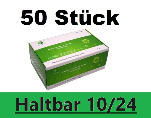 Corona Schnelltest Green Spring Antigen Speicheltest Selbsttest Covid 19 Omicron