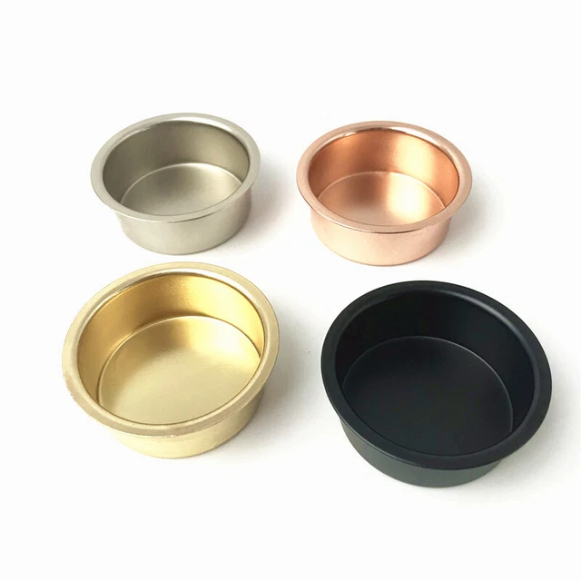 Metal Candle Cups Mini Candle Holder for DIY Candle Containers Home Decorat#w#