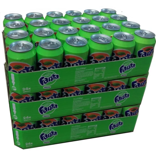 Fanta Exotic 72 x 0,33l Dose XXL-Paket