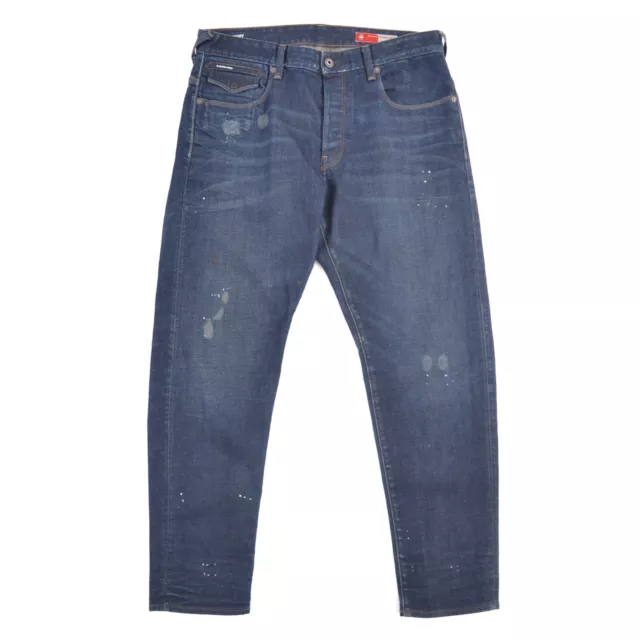 G-Star Morry 3D Relaxed Tpered Sevgedge Dark Blue Denim Jeans Mens sz W34 L32