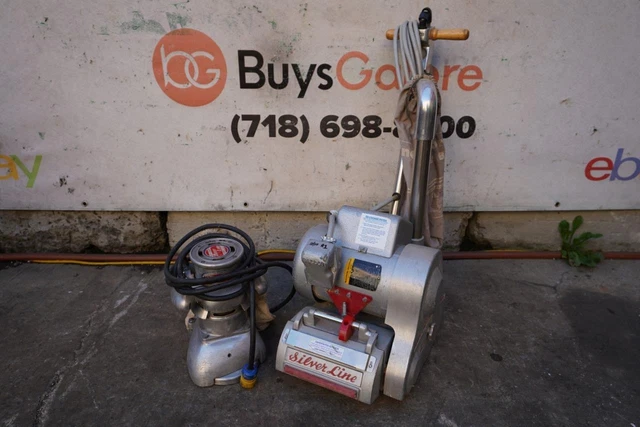 Essex Silver Line SL-8 Floor Sander 8 inch & SL-7 Edger 120 Volts Great Set