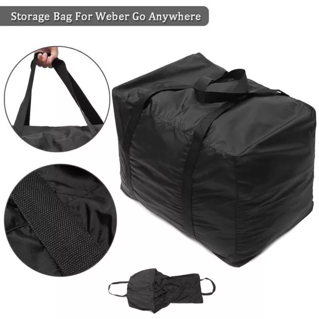 1*BBQ Storage Carry Bag For Weber Go Anywhere Portable Charcoal Grill 58*36*41cm