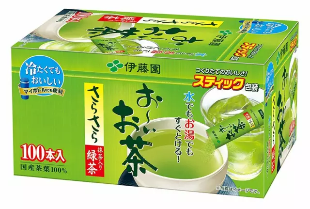 Itoen Oi Ocha té verde Maccha tipo 0.8gx 100 paquetes