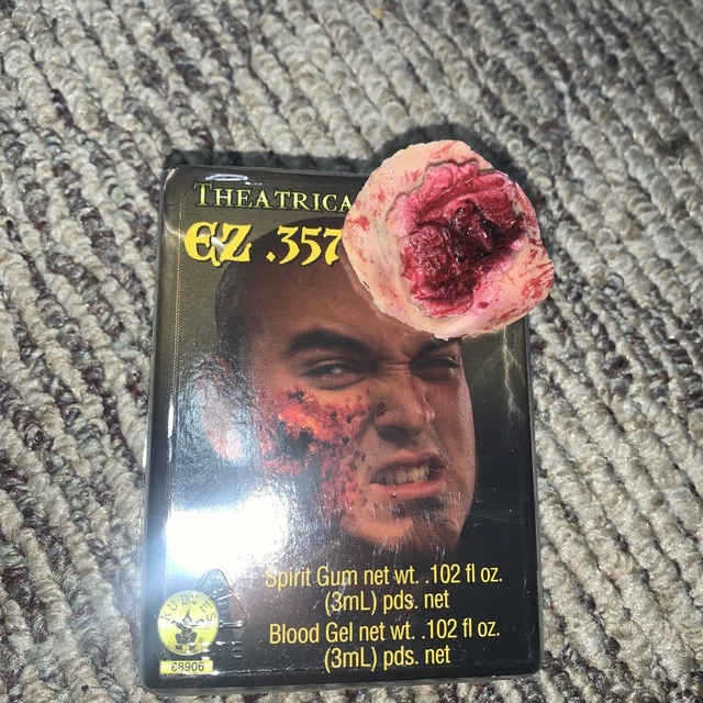 Theatrical FX EZ .357 Bullet Wound Exit Makeup Kit hallowing