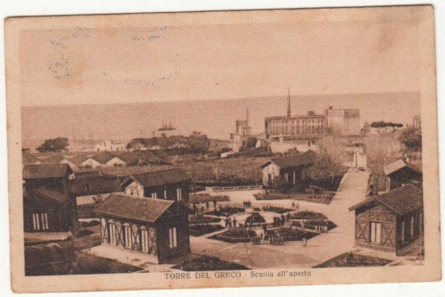 23-24138 - Napoli Torre Del Greco - Scuola All'aperto Viaggiata 1928