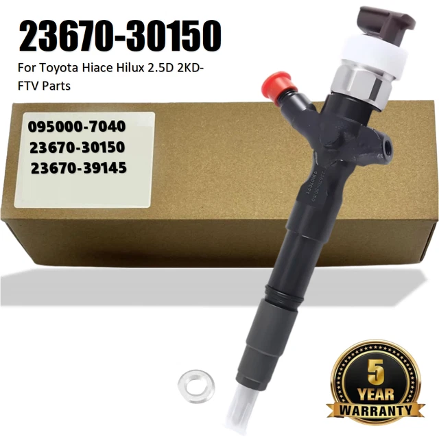 Denso-Style Diesel Injector 095000-8740 – Fits Toyota Hiace Hilux 2.5 D 2KD-FTV