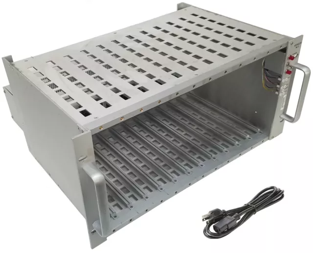 Oxford Tennelec TB-3 Nim Bin Rack Crate & TC-911 Power Supply #2