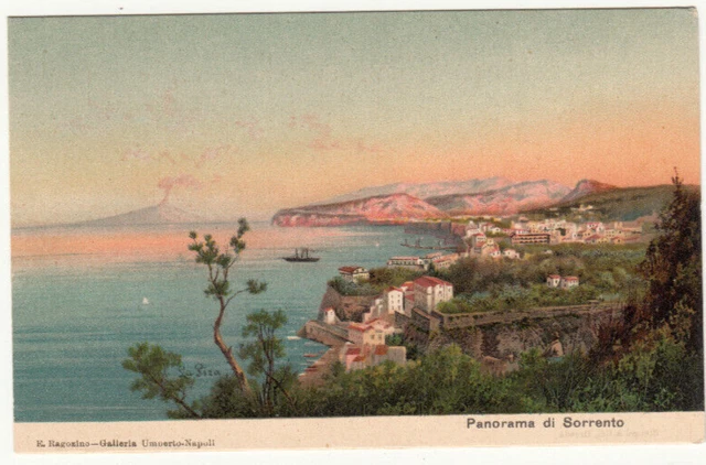 23-24157 - Napoli Sorrento - Panorama Fine 800 Non Viaggiata