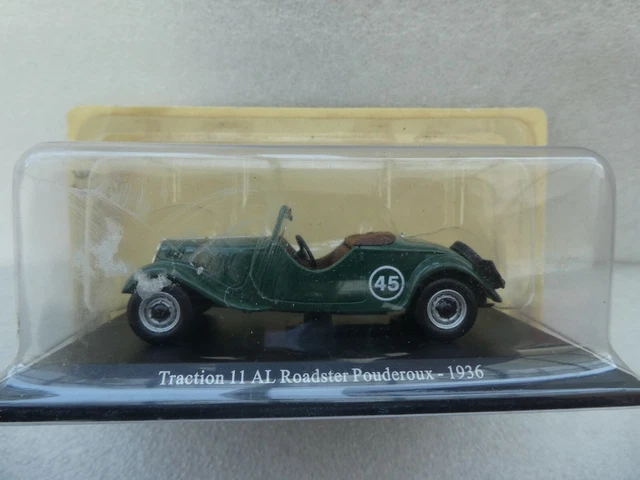 Uh Pour Presse Citroen Traction 11 Al Pouderoux 1936 Neuf + Blister Serti