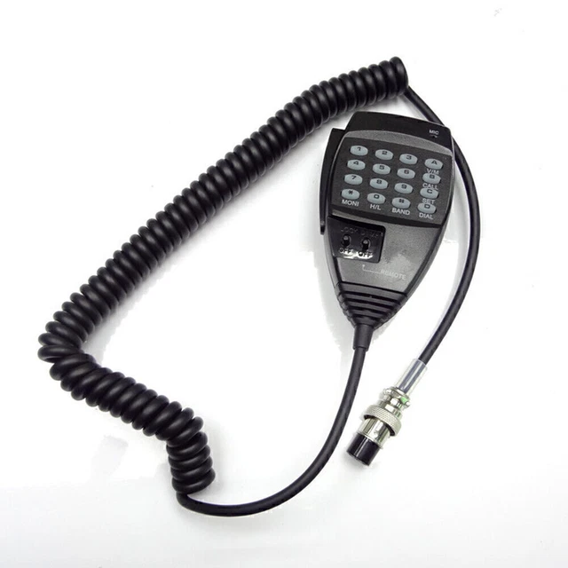 Microphone EMS-57 DTMF 8 Broches Avec Clavier – Compatible Alinco DR-135 DR-235 DR-435 DR-635 – Qualité Audio Claire