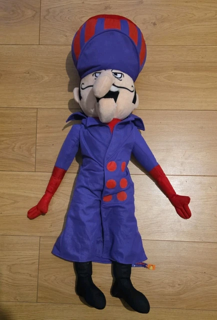 WACKY RACES LARGE Dick Dastardly Cartoon Soft Plush Toy 30 Inch Warner ...