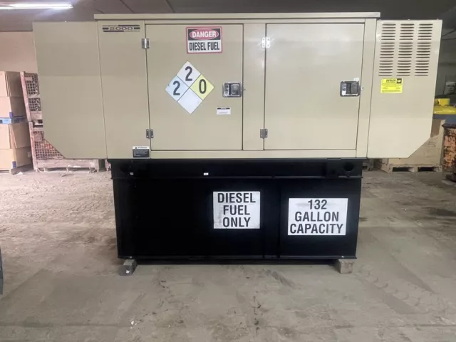 30 Kw Diesel Generator 120/240 Volt Generac Generator Sound Attenuated Enclosure