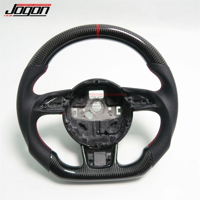 CUSTOMIZED CARBON FIBER Steering Wheel For Audi A3 A4 B8 S3 S4 RS3 RS4