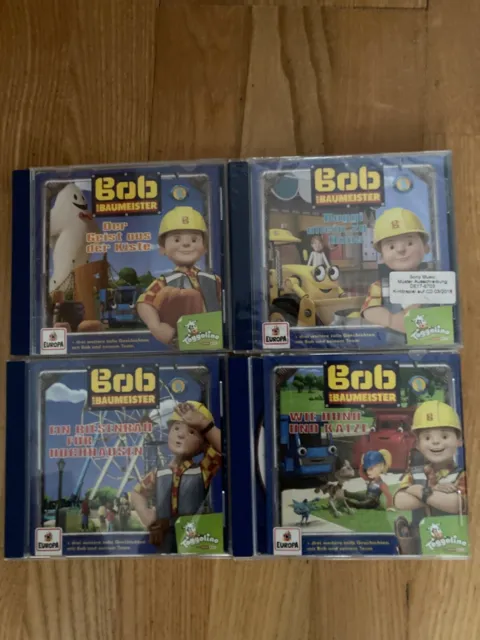 Bob der Baumeister- 4 Hörspiel CDs für Kinder - Toggolino - tv Serie 