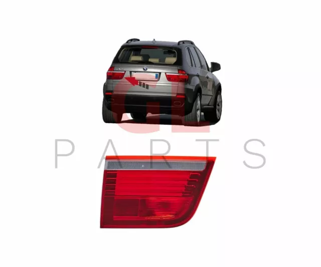 GENUINE BMW X5 E70 2007 - 2010 LED Rear Inner Tail Light Lamp Passenger Left N/S