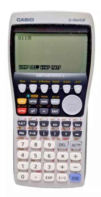 Casio fx-9860 Gii Taschenrechner Händler Schule Studium Calculator ✅