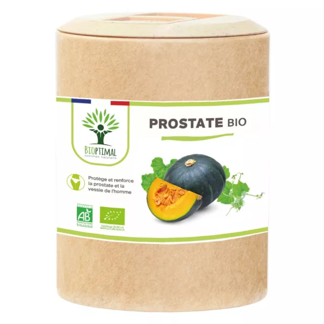Prostate Bio - Complément alimentaire - Fabriqué en France - 200 gélules