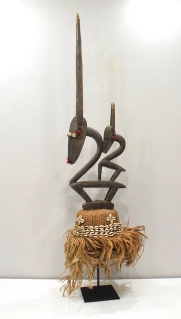 African Mask Bamana Chi Wara Headdress Mali