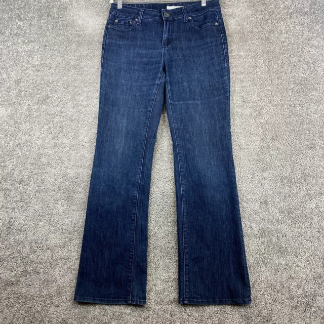 DKNY Jeans Bootcut Leg Women's Size 8 Blue Mid Rise 5-Pocket Medium Wash