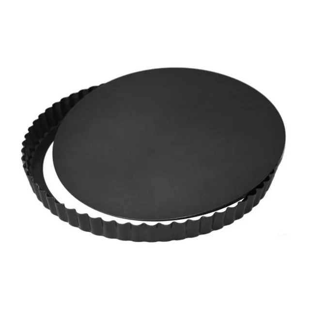 Molde Crostata/Quiche Easyclean Negro 28 CM Eva Fondo Extraíble