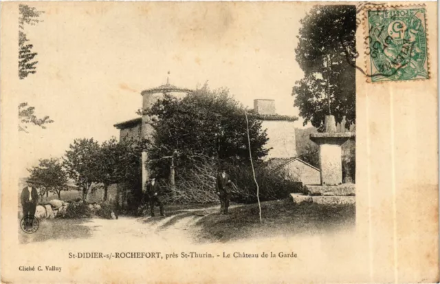 CPA Saint-Didier-sur-Rochefort - Le Chateau de la Garde FRANCE (916237)
