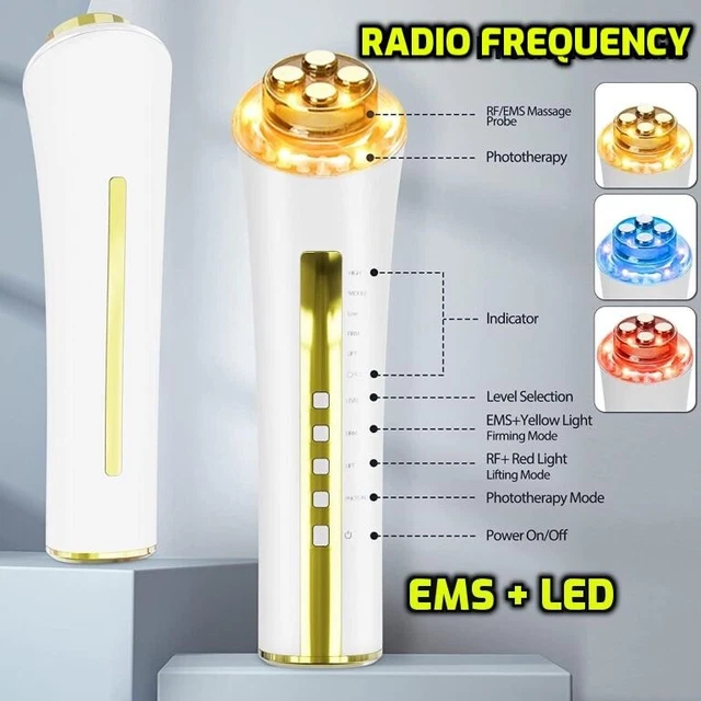 Facial Machine Galvanic Spa RF Frequency Face Device Led Massager Anti age skin