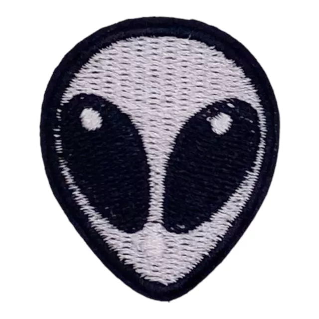 Alien Patch Aufnäher Bügelbild Flicken Applikation Ufo Area 51 Akte-X ET Nasa